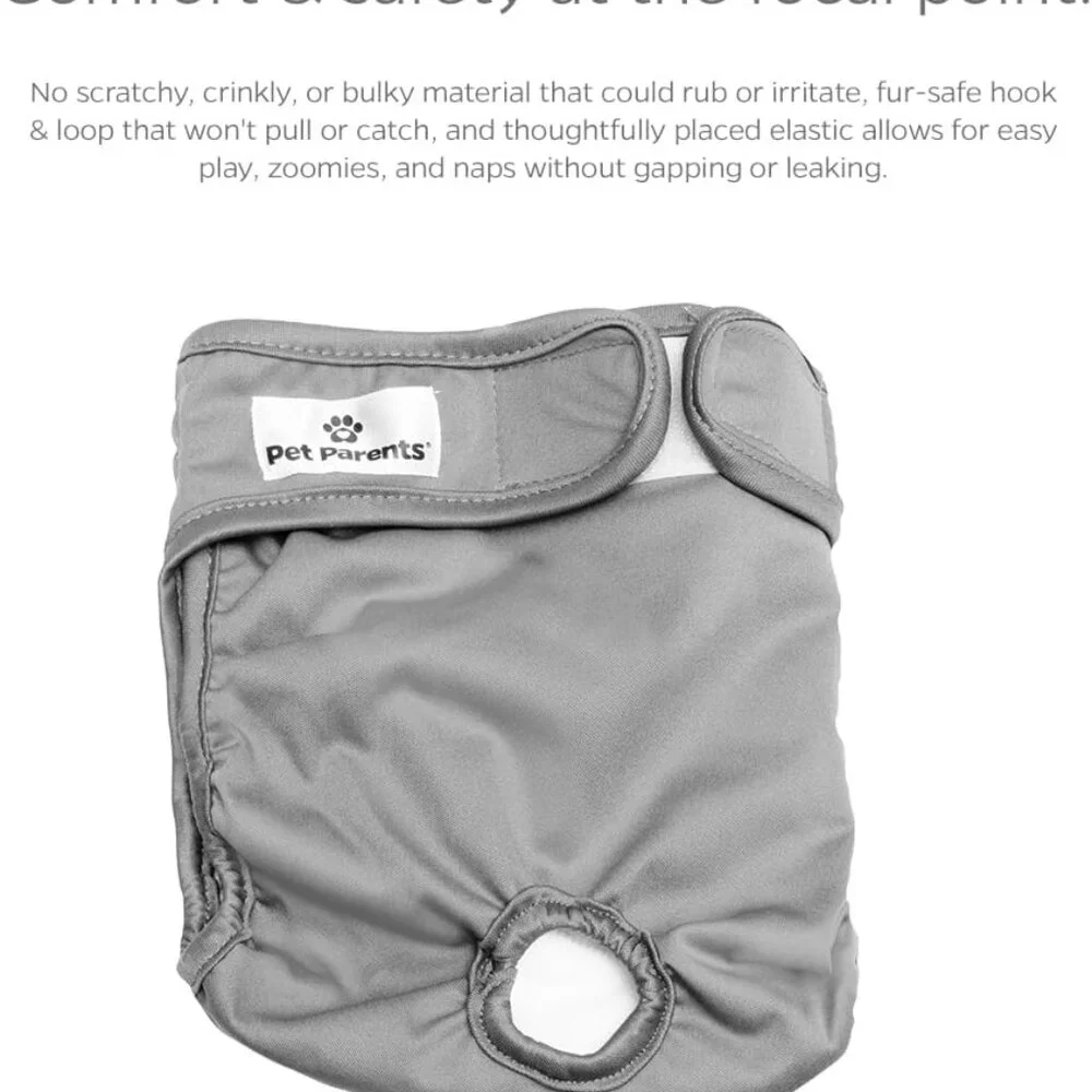 Pet Parents® Washable Dog Diapers (3pack) + Extendrs® Size XL Natural